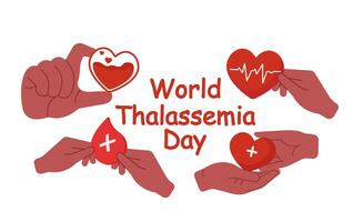 World Thalassemia Day vector