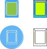 Unique Frame Icon Design vector