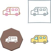 Van Icon Design vector