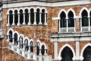 Kuala Lumpur, Malaysia on May 21, 2023. Close up photo of the building. The Sultan Abdul Samad Building is a building located in Kuala Lumpur Malaysia