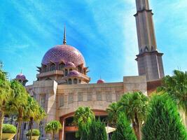 Putra Jaya, Malaysia. May 21, 2023. Putra Mosque or in Malay is Masjid Putra photo