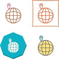 Vacation Spots Icon Design vector