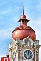 Kuala Lumpur, Malaysia on May 22, 2023. Very beautiful historical architecture of the Sultan Abdul Samad Building. photo