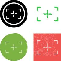 Unique Focus Icon Design vector