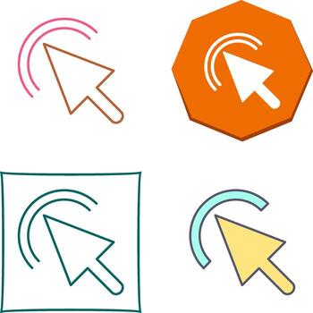 Click Icon Design vector