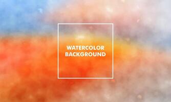 Watercolor Gradient mesh abstract blur texture background with colorful color vector