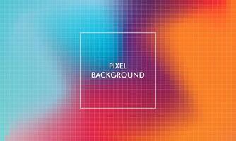 pixel gradient texture abstract background with colorful color vector