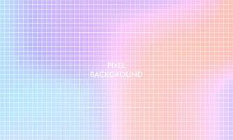 pixel gradient texture abstract background with colorful color vector