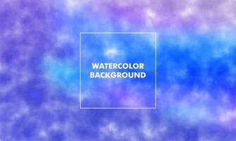 Watercolor Gradient mesh abstract blur texture background with colorful color vector