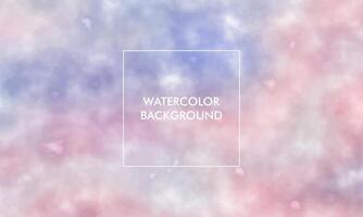 Watercolor Gradient mesh abstract blur texture background with colorful color vector