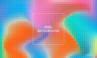 pixel gradient texture abstract background with colorful color vector