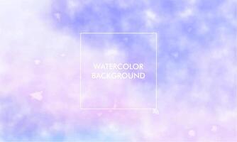 Watercolor Gradient mesh abstract blur texture background with colorful color vector