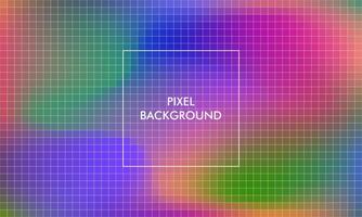 pixel gradient texture abstract background with colorful color vector