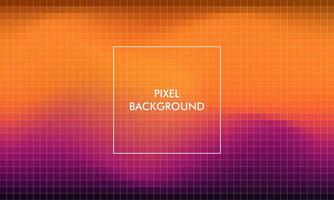 pixel gradient texture abstract background with black, orange, dark, purple, pastel color vector