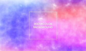 Watercolor Gradient mesh abstract blur texture background with colorful color vector