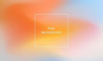 pixel gradient texture abstract background with colorful color vector