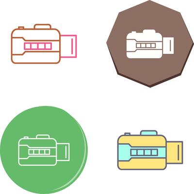 Unique Open Camera Icon Design