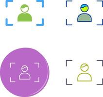 Unique Focus Icon Design vector