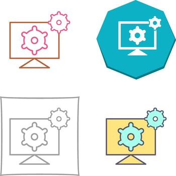 Development Tools Icon Design vector