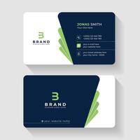 Creative professional corporate business card design template. Visiting card for corporate print. Modern and simple business card design. vector