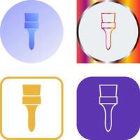 Unique Brush Icon Design vector