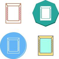 Unique Frame Icon Design vector