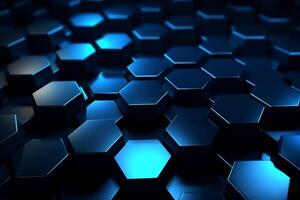 Abstract background hexagons glass pattern geometric crystals abstract photo