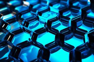 Cubes Background, Glass Cube Pattern, Geometric 3d Crystals, Abstract photo