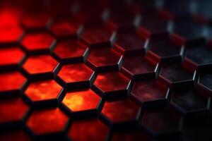 Abstract background hexagons glass pattern geometric crystals abstract photo