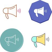 Unique Megaphone Icon Design vector