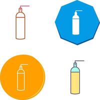 Unique Oxygen Tanks Icon Design vector