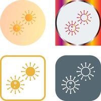 Unique Virus Icon Design vector