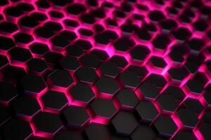 Abstract background hexagons glass pattern geometric crystals abstract photo