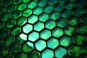 Abstract background hexagons glass pattern geometric crystals abstract photo