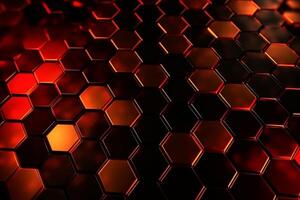 Abstract background hexagons glass pattern geometric crystals abstract photo