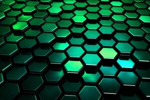 Abstract background hexagons glass pattern geometric crystals abstract photo