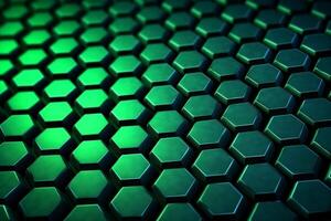Abstract background hexagons glass pattern geometric crystals abstract photo