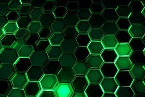 Abstract background hexagons glass pattern geometric crystals abstract photo