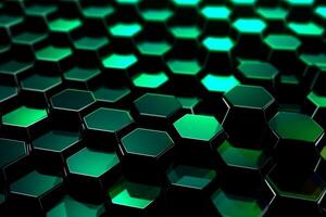 Abstract background hexagons glass pattern geometric crystals abstract photo