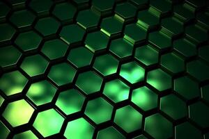 Abstract background hexagons glass pattern geometric crystals abstract photo