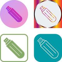 Unique USB Drive Icon Design vector