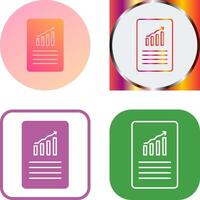 Unique Data Files Icon Design vector