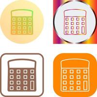 Unique Calculator Icon Design vector