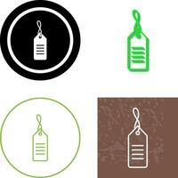 Unique Sale Tag Icon Design vector