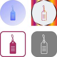 Unique Sale Tag Icon Design vector