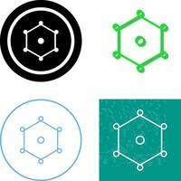 Unique Nodes Icon Design vector