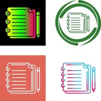 Write Icon Design vector