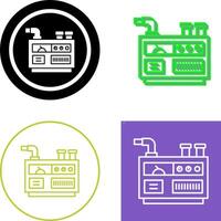 Generator Icon Design vector