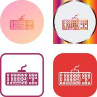 diseño de icono de teclado vector