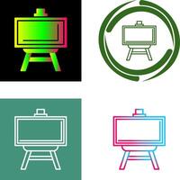 Easel Icon Design vector